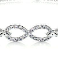 0.25 TCW Round Lab Grown Diamond Tennis Bracelet