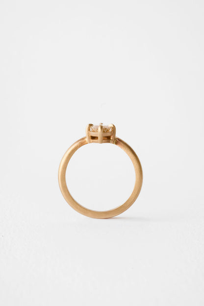1.28 CT Marquise Solitaire Lab Grown Diamond Engagement Ring