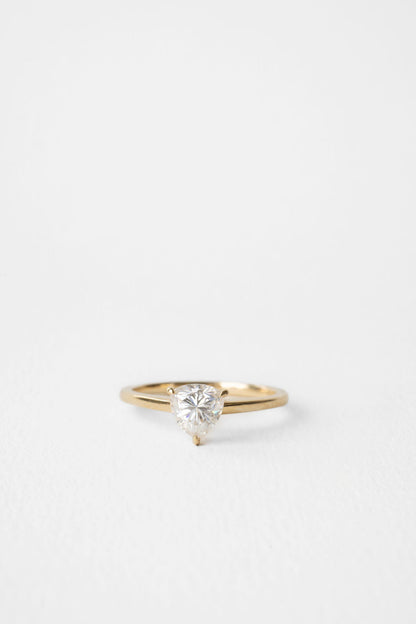 0.75 CT Trillion Solitaire Lab Grown Diamond Engagement Ring