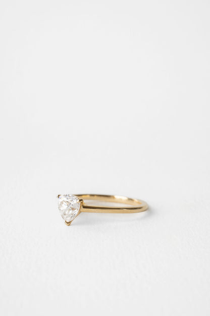 0.75 CT Trillion Solitaire Lab Grown Diamond Engagement Ring