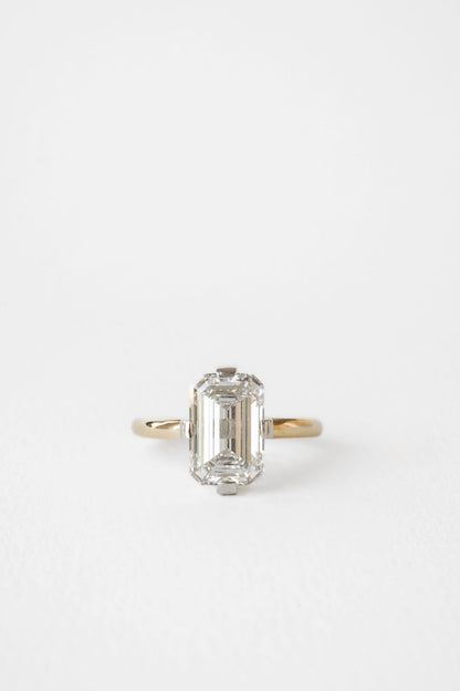 0.94 CT True Antique Round Solitaire Lab Grown Diamond Engagement Ring