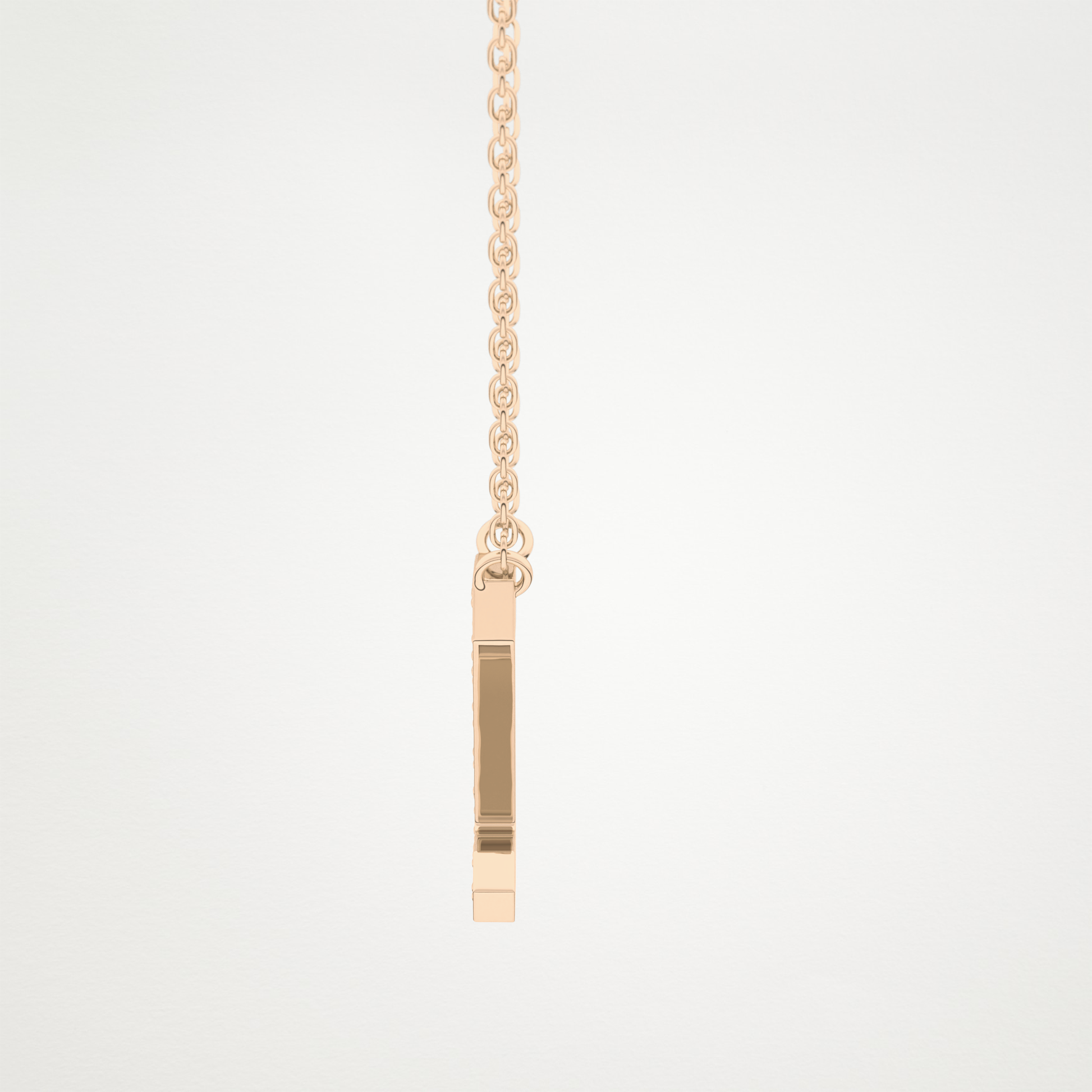 0.28 TCW Round Lab Grown Diamond Z Initial Pendant Necklace