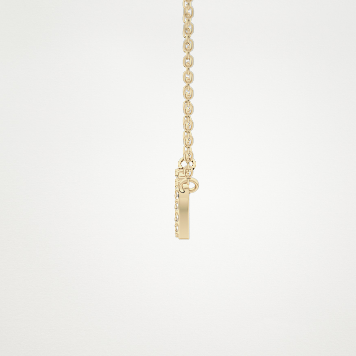 0.17 TCW Round Lab Grown Diamond MAMA Necklace
