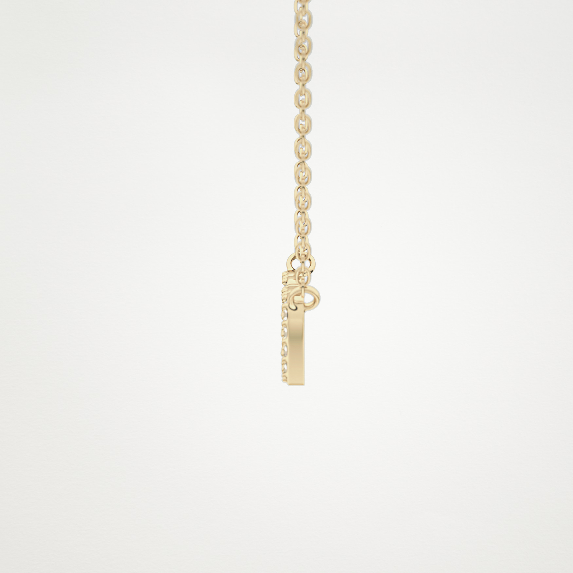 0.17 TCW Round Lab Grown Diamond MAMA Necklace