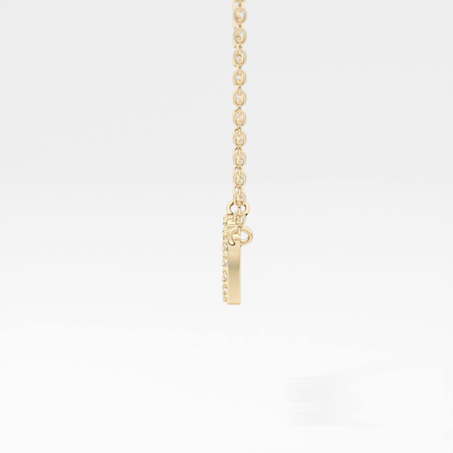 0.17 TCW Round Lab Grown Diamond MAMA Necklace