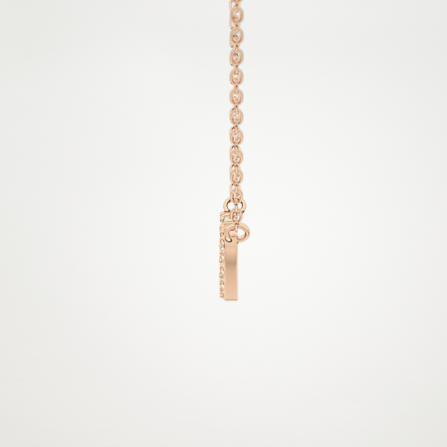 0.17 TCW Round Lab Grown Diamond MAMA Necklace
