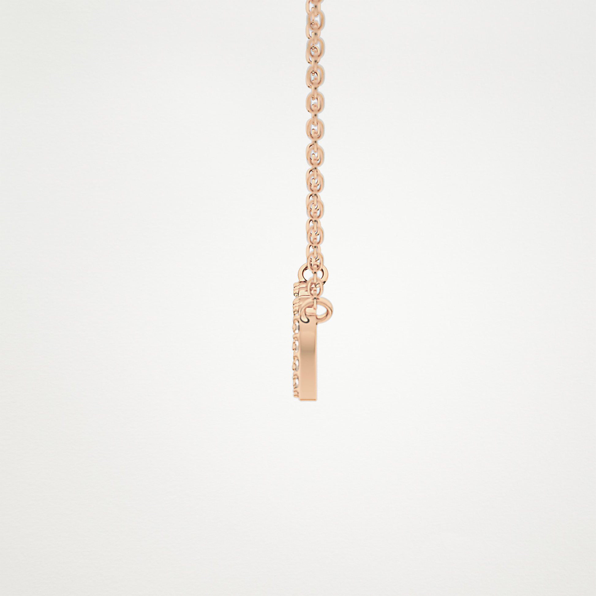 0.17 TCW Round Lab Grown Diamond MAMA Necklace