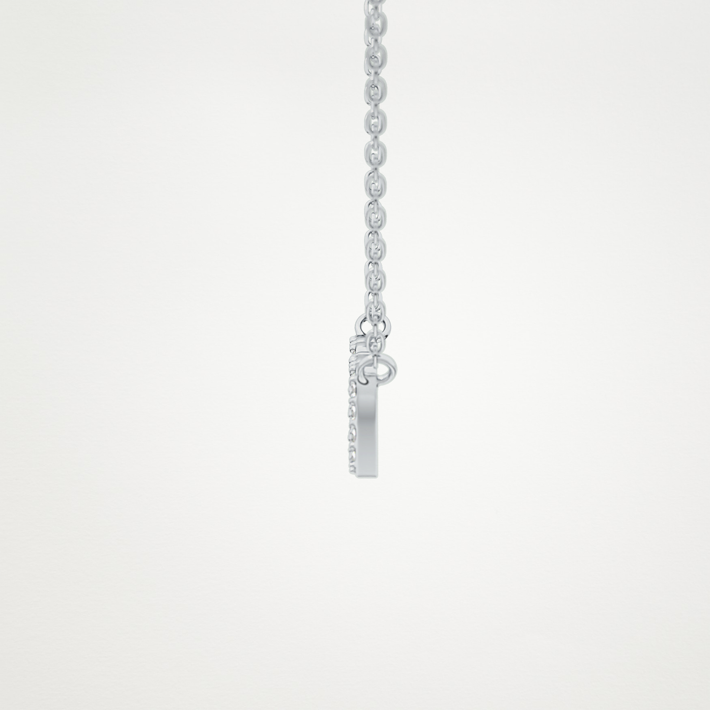 0.17 TCW Round Lab Grown Diamond MAMA Necklace