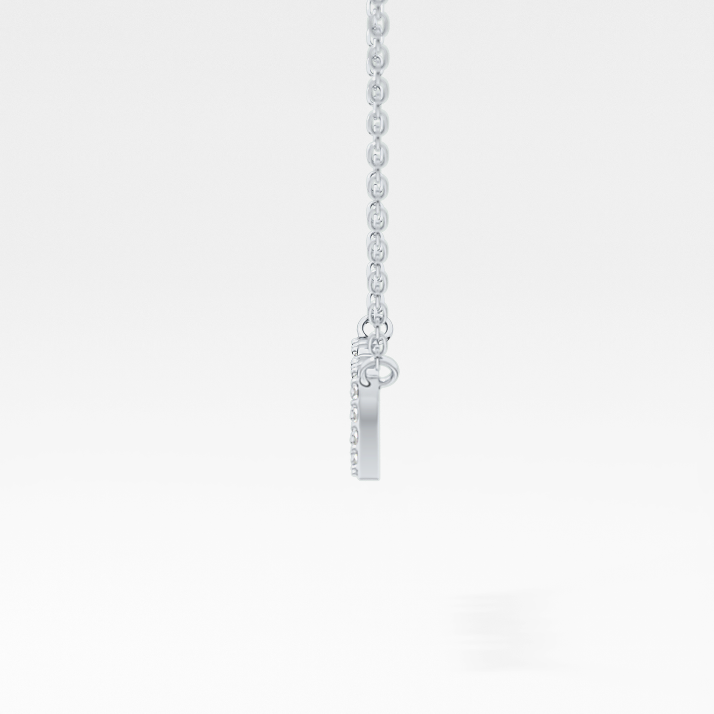 0.17 TCW Round Lab Grown Diamond MAMA Necklace