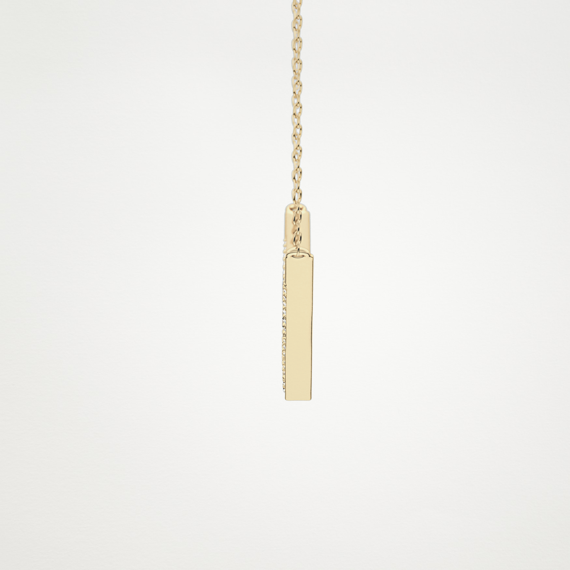 0.272 TCW Round Lab Grown Diamond Multiple Stone Necklace