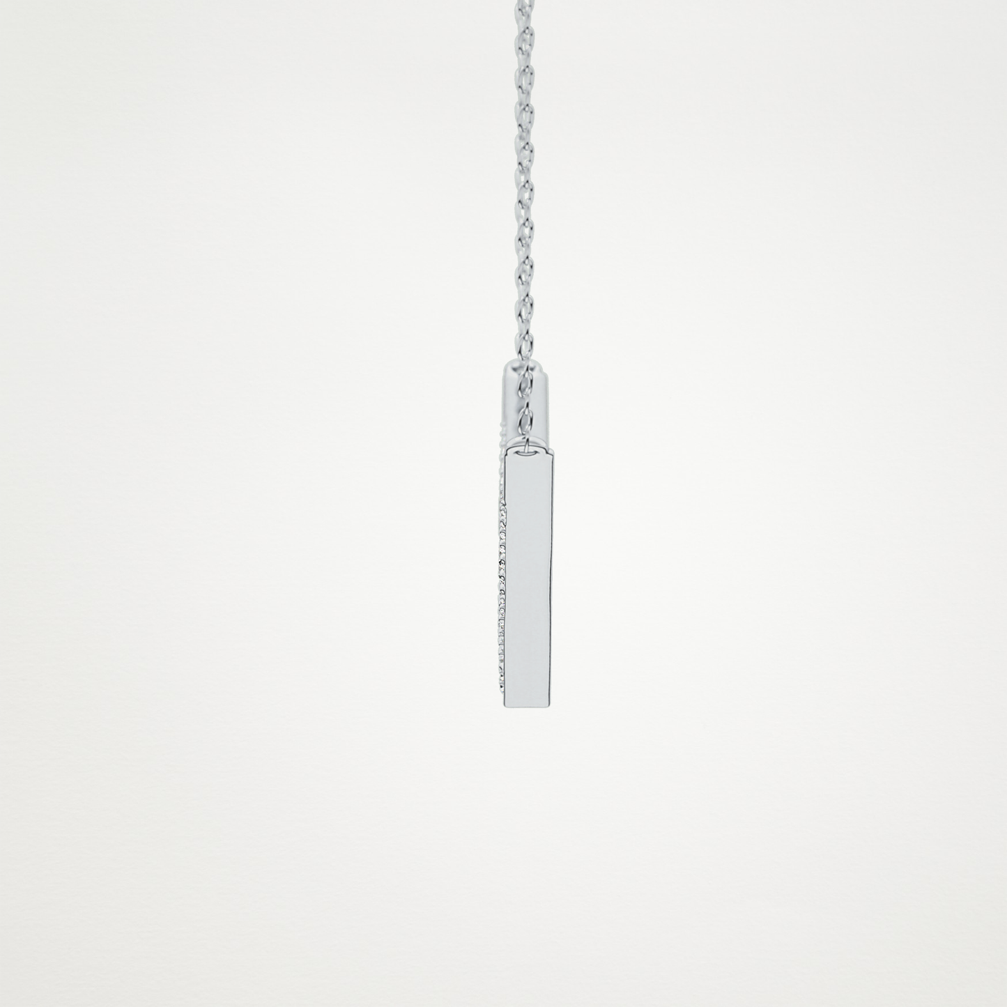 0.272 TCW Round Lab Grown Diamond Multiple Stone Necklace