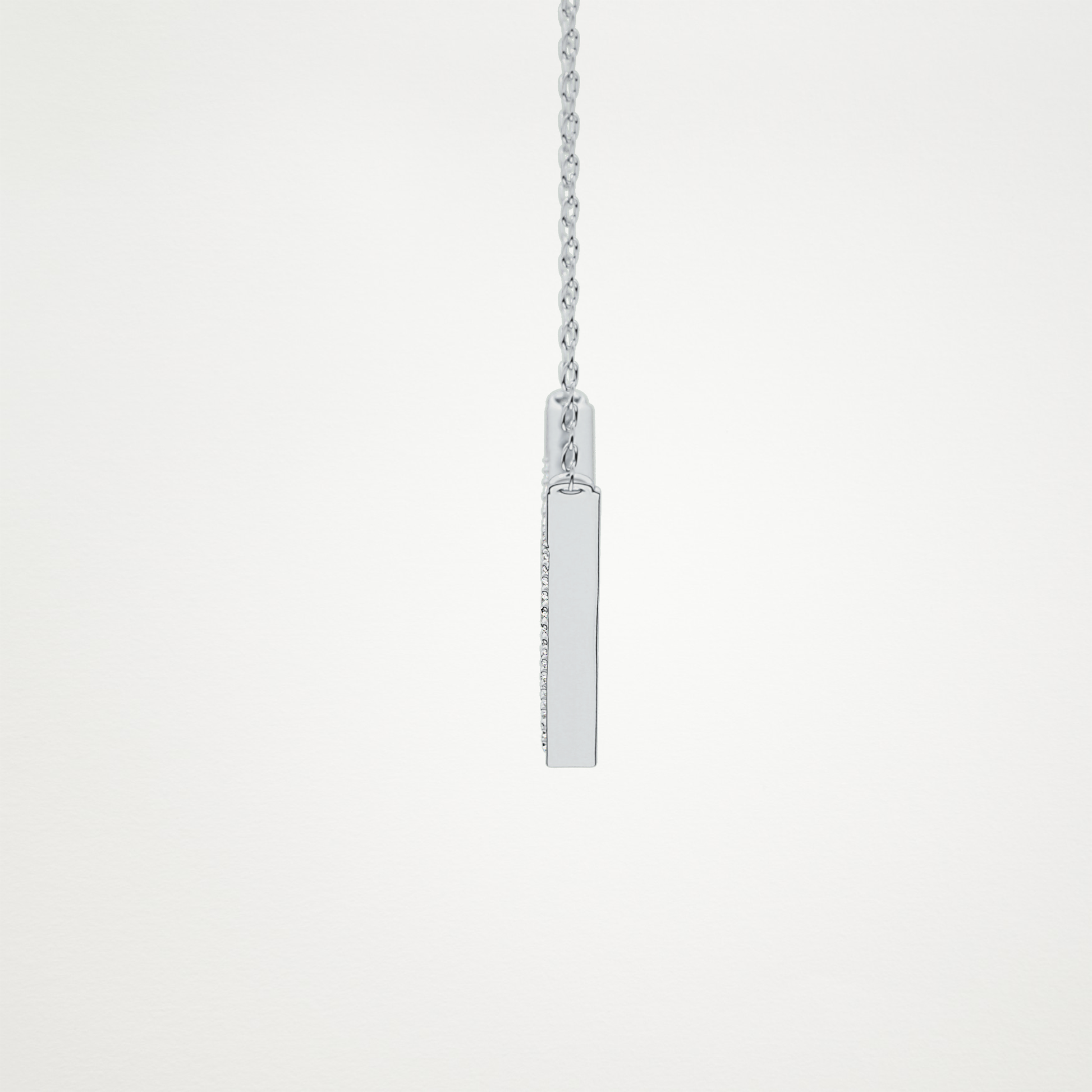 0.272 TCW Round Lab Grown Diamond Multiple Stone Necklace