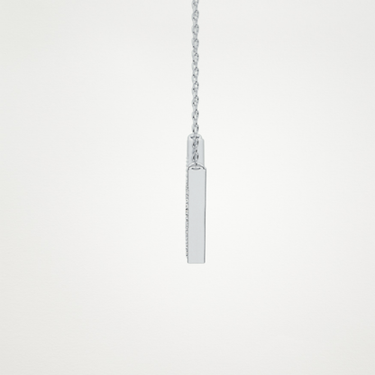 0.272 TCW Round Lab Grown Diamond Multiple Stone Necklace