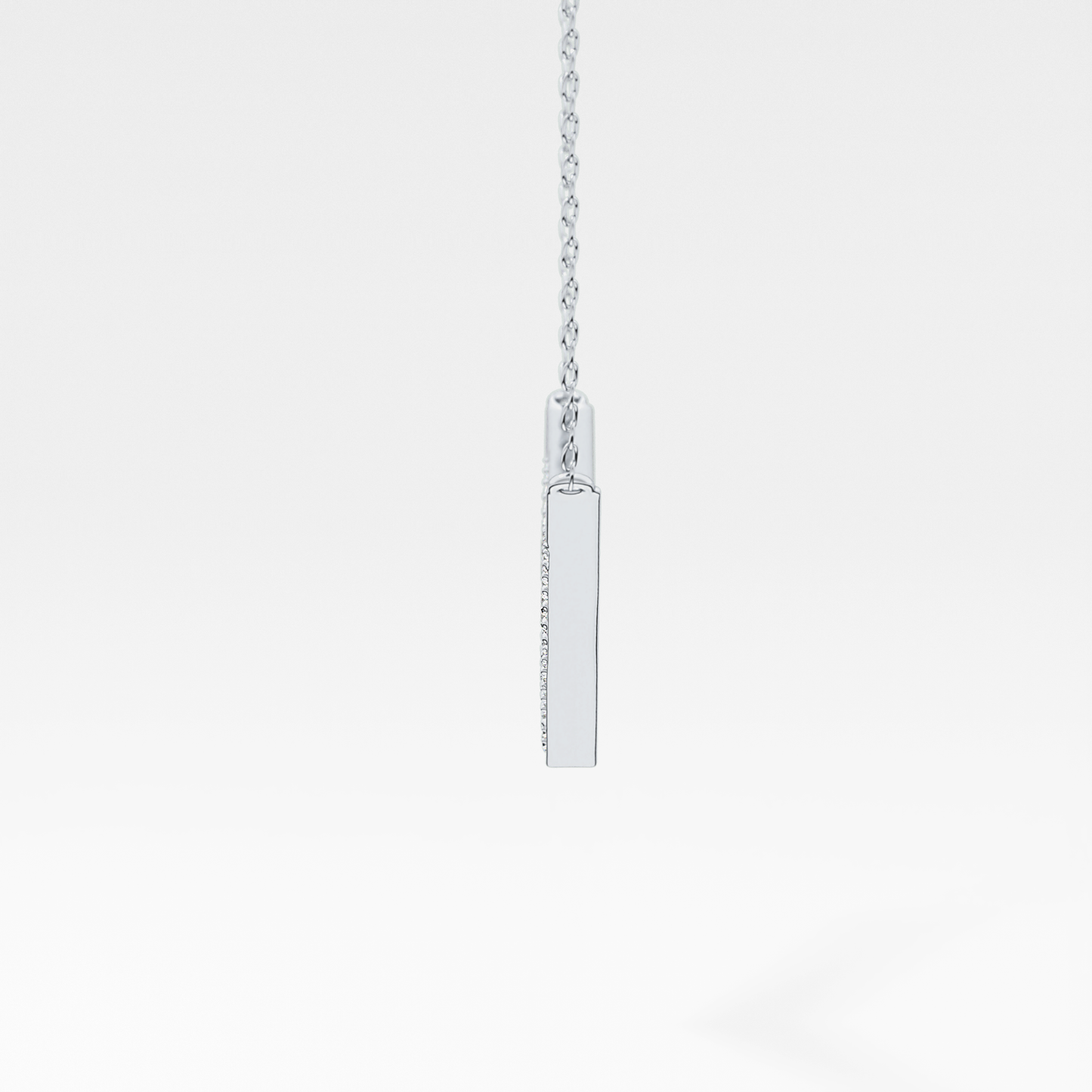 0.272 TCW Round Lab Grown Diamond Multiple Stone Necklace