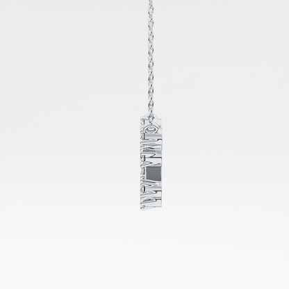 0.2 TCW Round Lab Grown Diamond Aquarius Zodiac Constellation Necklace