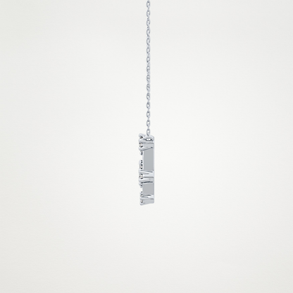 0.18 TCW Round Lab Grown Diamond Gemini Zodiac Constellation Necklace