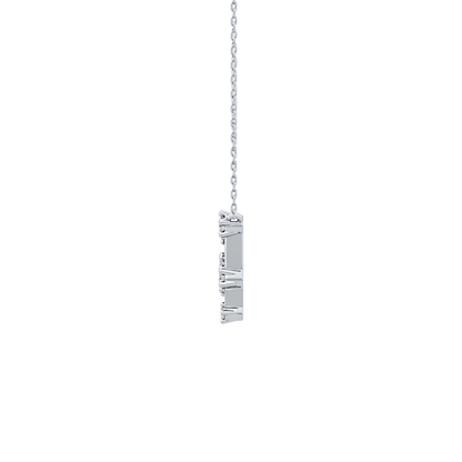 0.18 TCW Round Lab Grown Diamond Gemini Zodiac Constellation Necklace