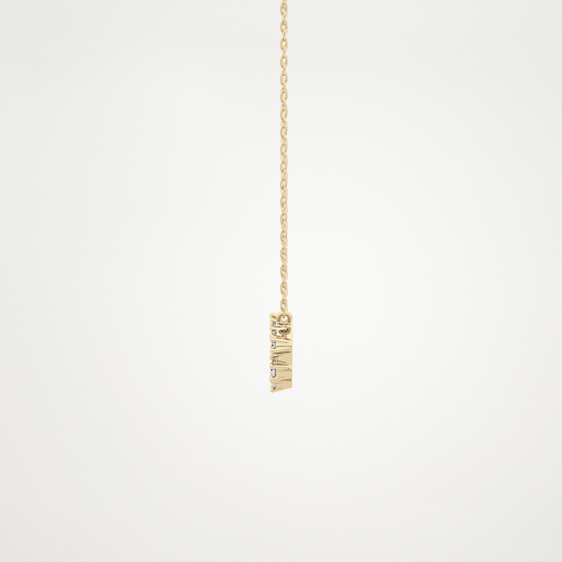 0.111 TCW Round Lab Grown Diamond Sagittarius Zodiac Constellation Necklace