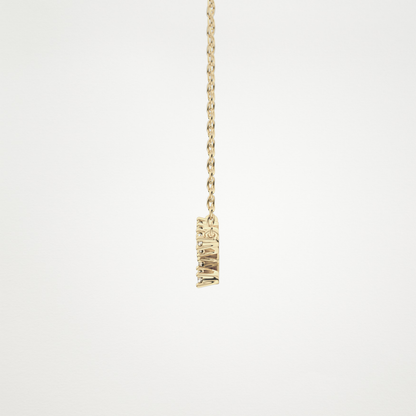 0.062 TCW Round Lab Grown Diamond Taurus Zodiac Constellation Necklace
