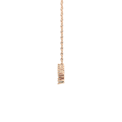 0.062 TCW Round Lab Grown Diamond Taurus Zodiac Constellation Necklace