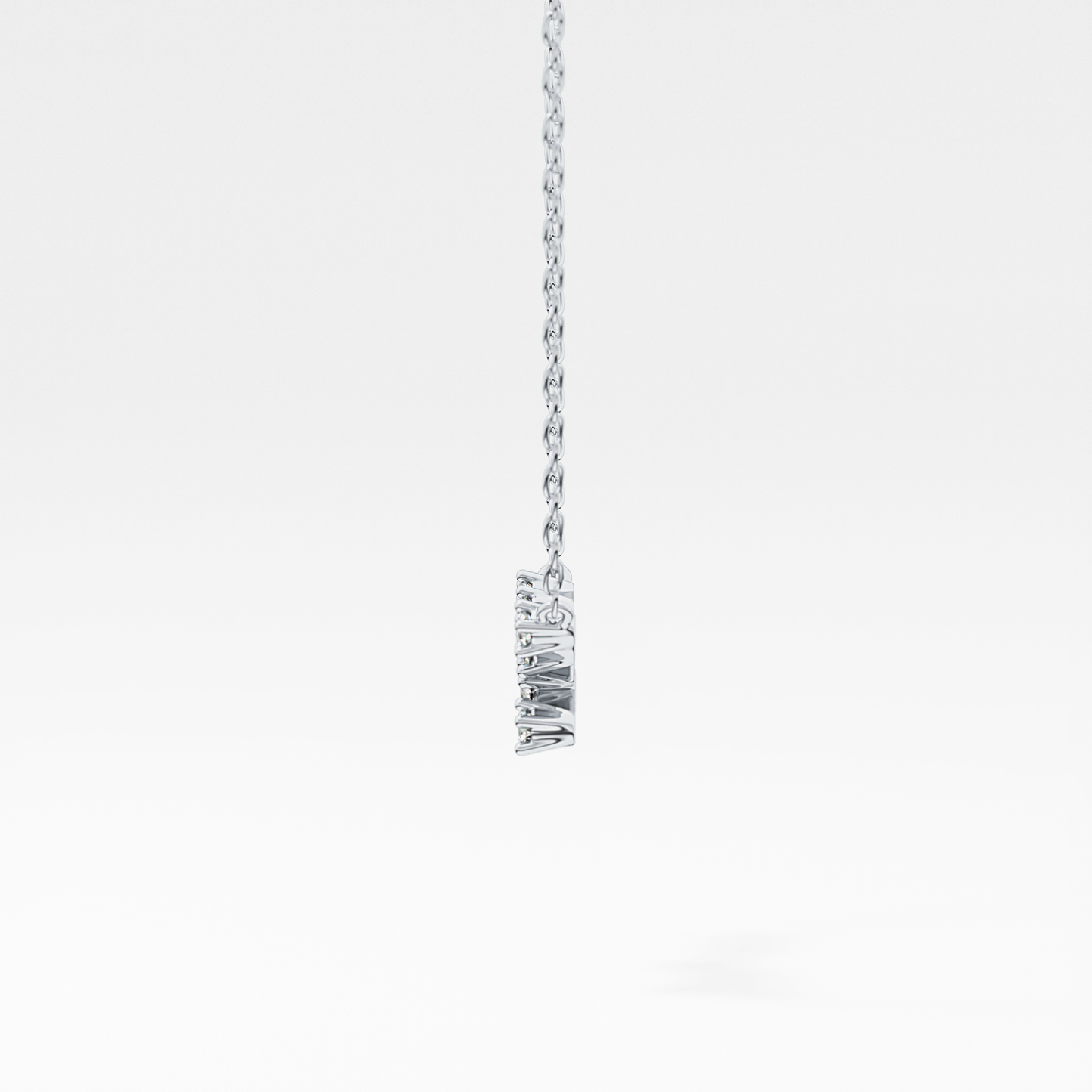 0.062 TCW Round Lab Grown Diamond Taurus Zodiac Constellation Necklace
