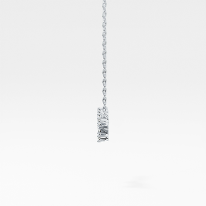 0.062 TCW Round Lab Grown Diamond Taurus Zodiac Constellation Necklace