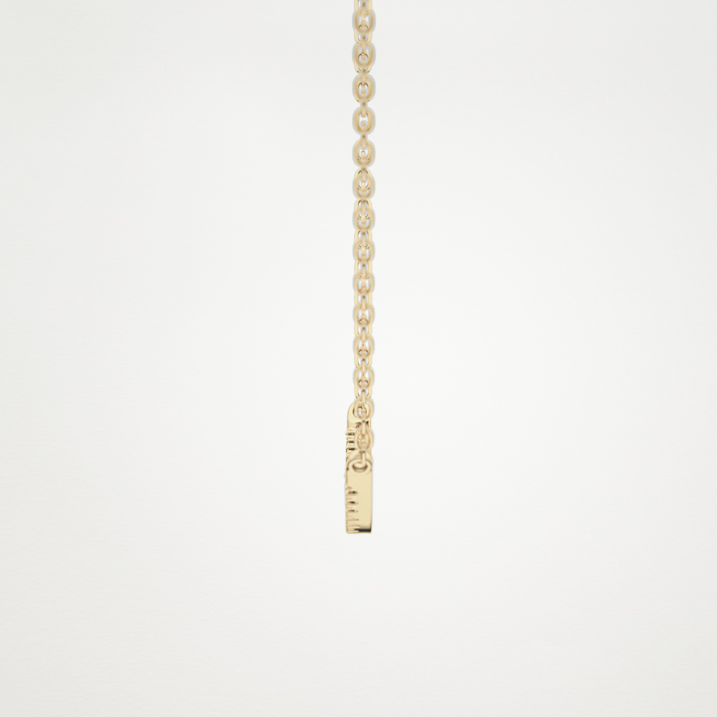 0.091 TCW Round Lab Grown Diamond Multi Stone Necklace