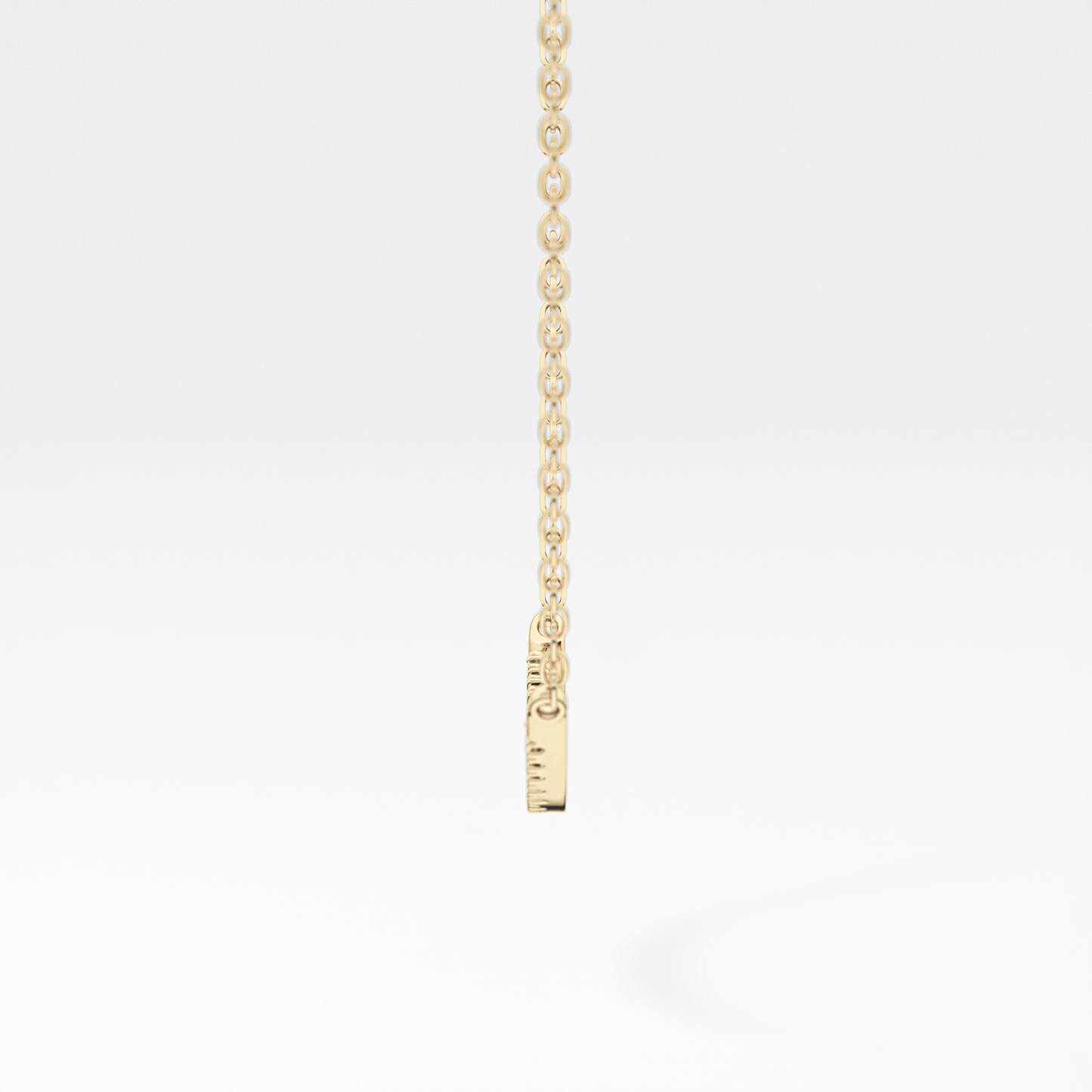 0.091 TCW Round Lab Grown Diamond Multi Stone Necklace