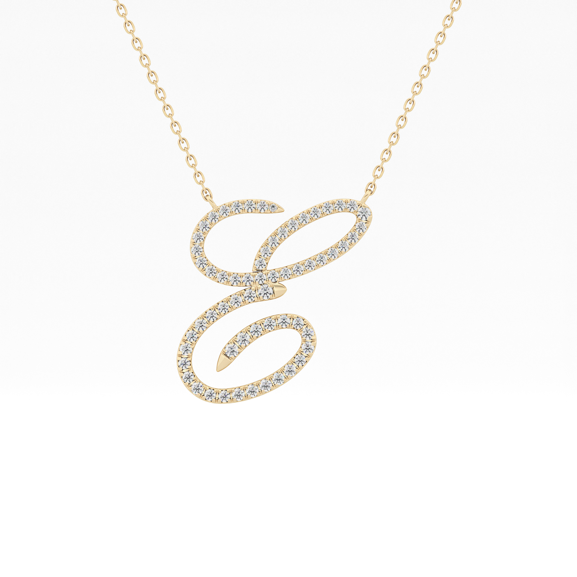 1.5 TCW Emerald Lab Grown Diamond Bezel Necklace