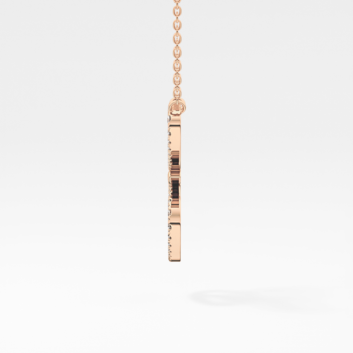 1.5 TCW Emerald Lab Grown Diamond Bezel Necklace