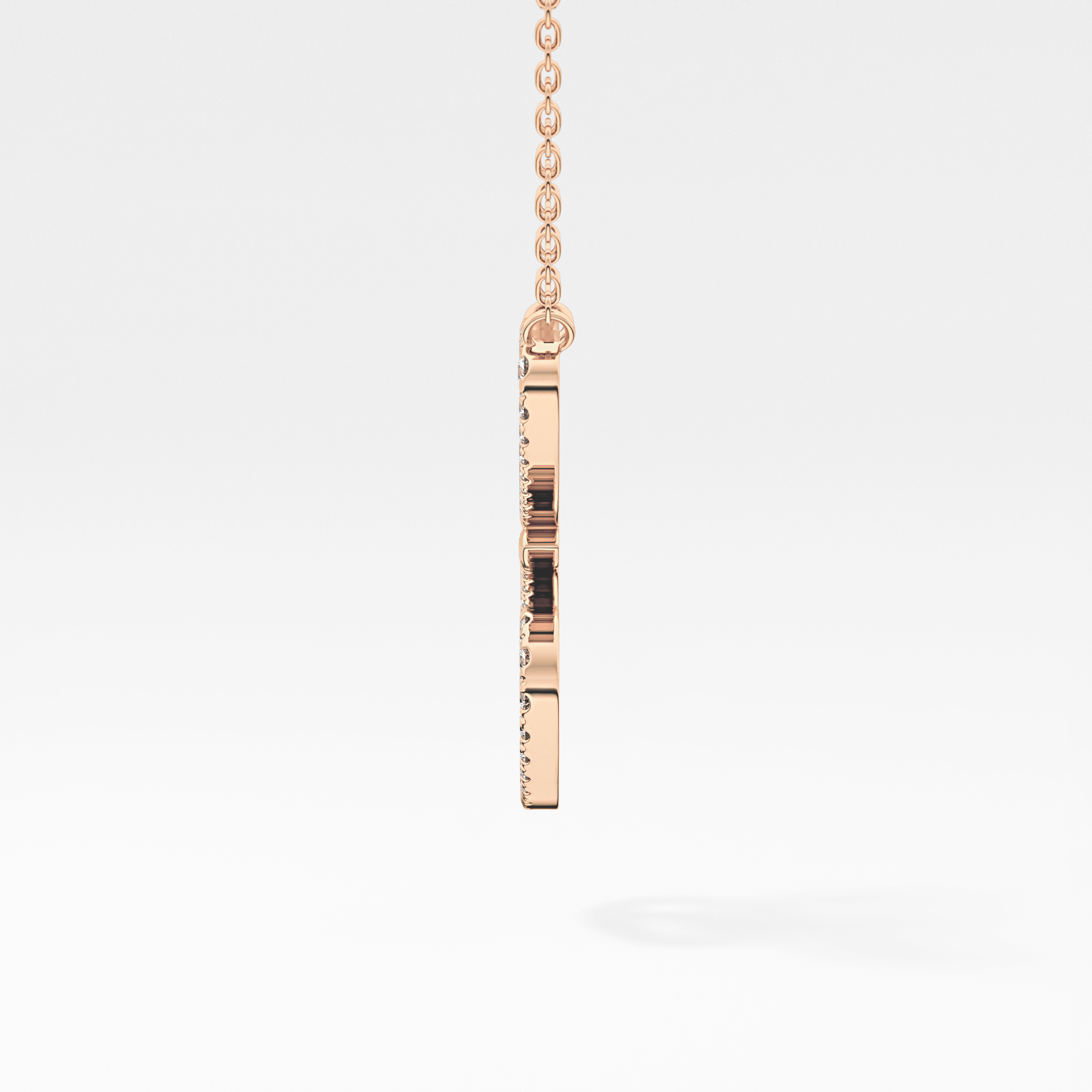 1.5 TCW Emerald Lab Grown Diamond Bezel Necklace