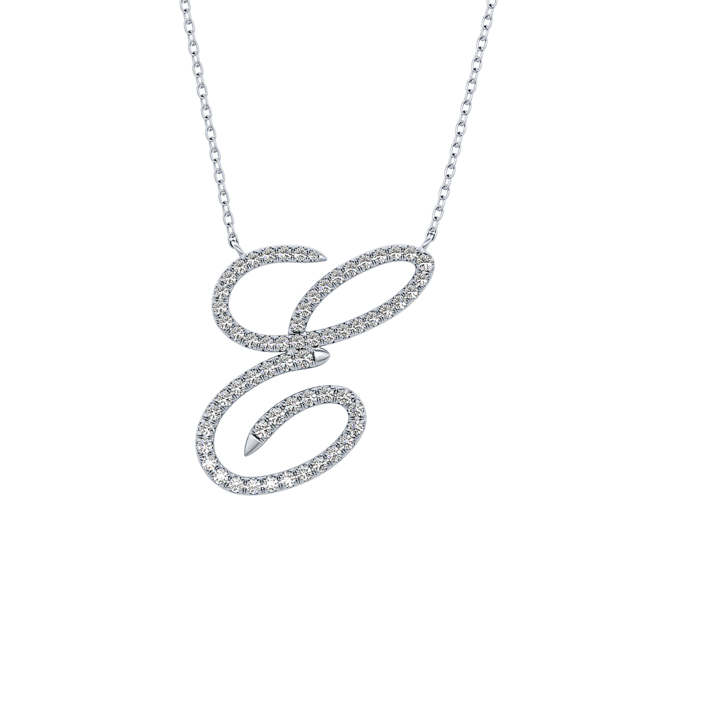 1.5 TCW Emerald Lab Grown Diamond Bezel Necklace