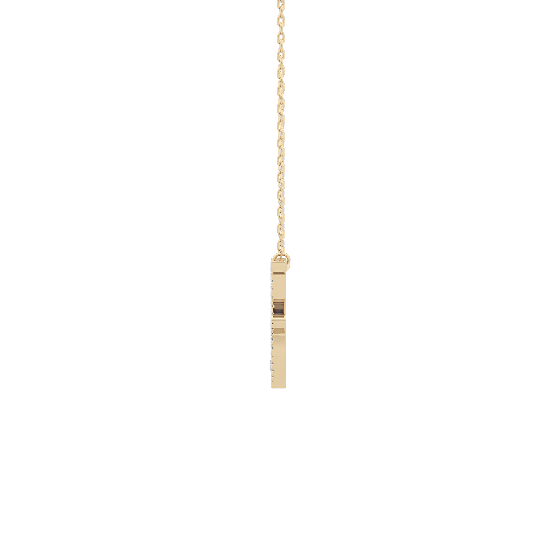 1.5 TCW Emerald Lab Grown Diamond Bezel Necklace