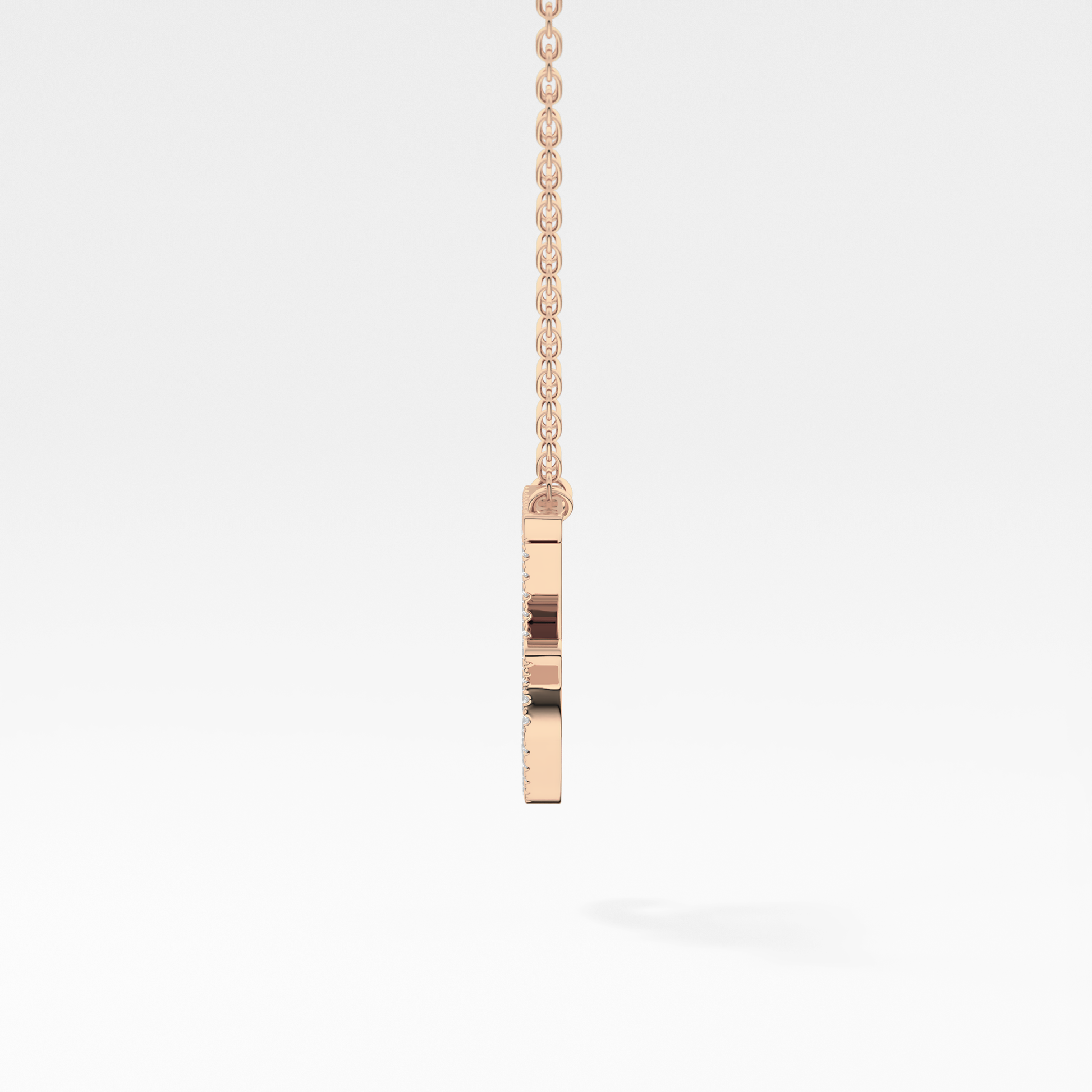 1.5 TCW Emerald Lab Grown Diamond Bezel Necklace