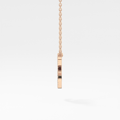 1.5 TCW Emerald Lab Grown Diamond Bezel Necklace