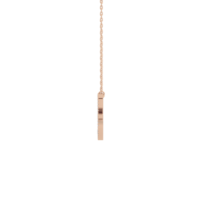 1.5 TCW Emerald Lab Grown Diamond Bezel Necklace