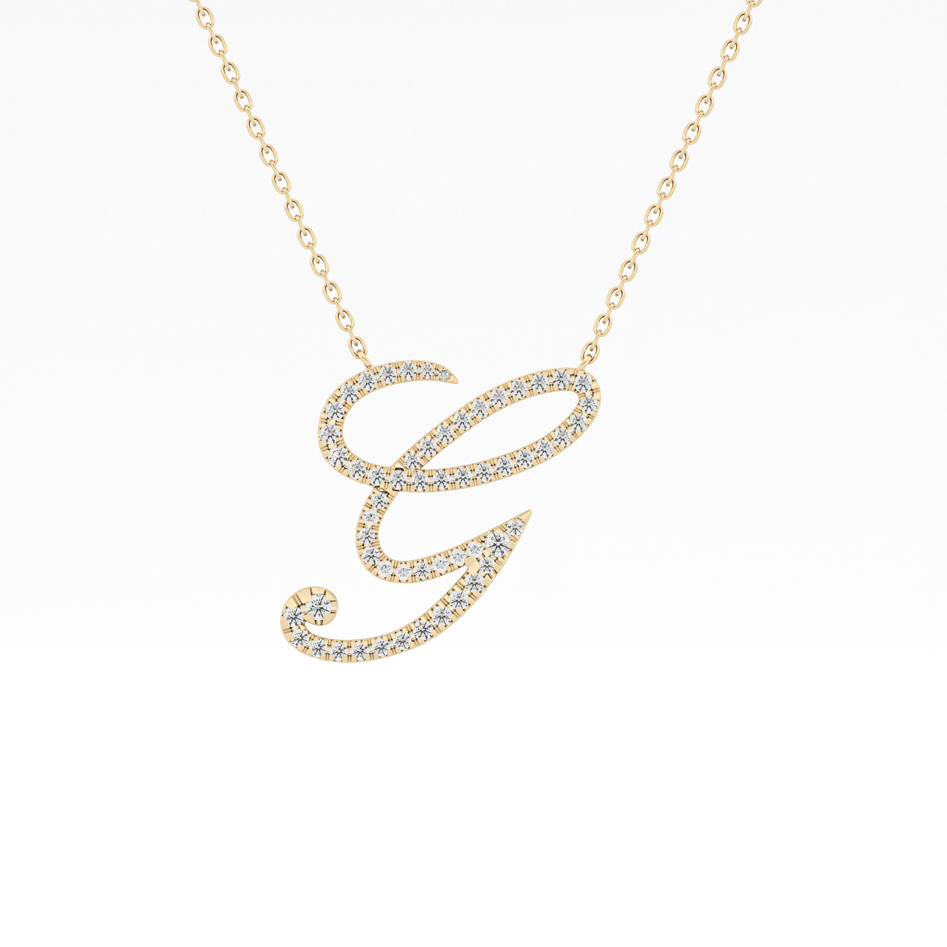 1.5 TCW Emerald Lab Grown Diamond Bezel Necklace