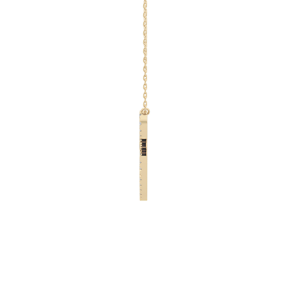 1.5 TCW Emerald Lab Grown Diamond Bezel Necklace