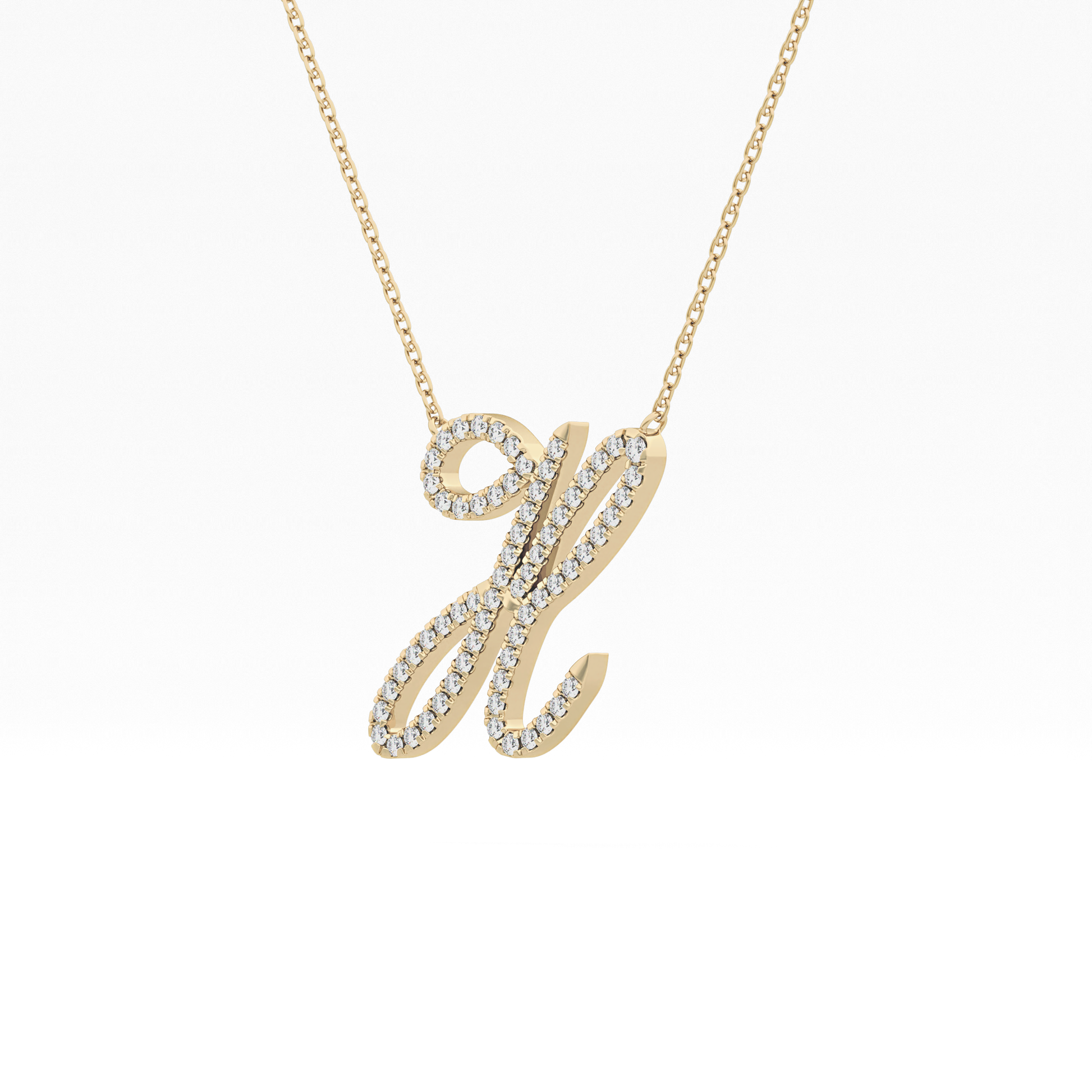 1.5 TCW Emerald Lab Grown Diamond Bezel Necklace
