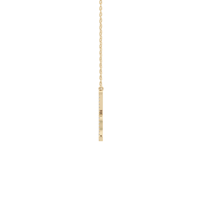 1.5 TCW Emerald Lab Grown Diamond Bezel Necklace