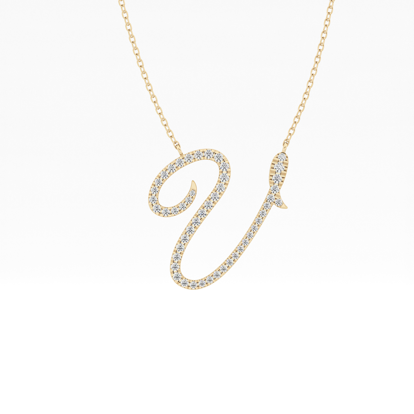 1.5 TCW Emerald Lab Grown Diamond Bezel Necklace
