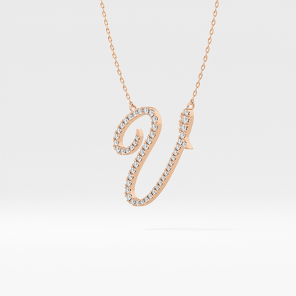 1.5 TCW Emerald Lab Grown Diamond Bezel Necklace