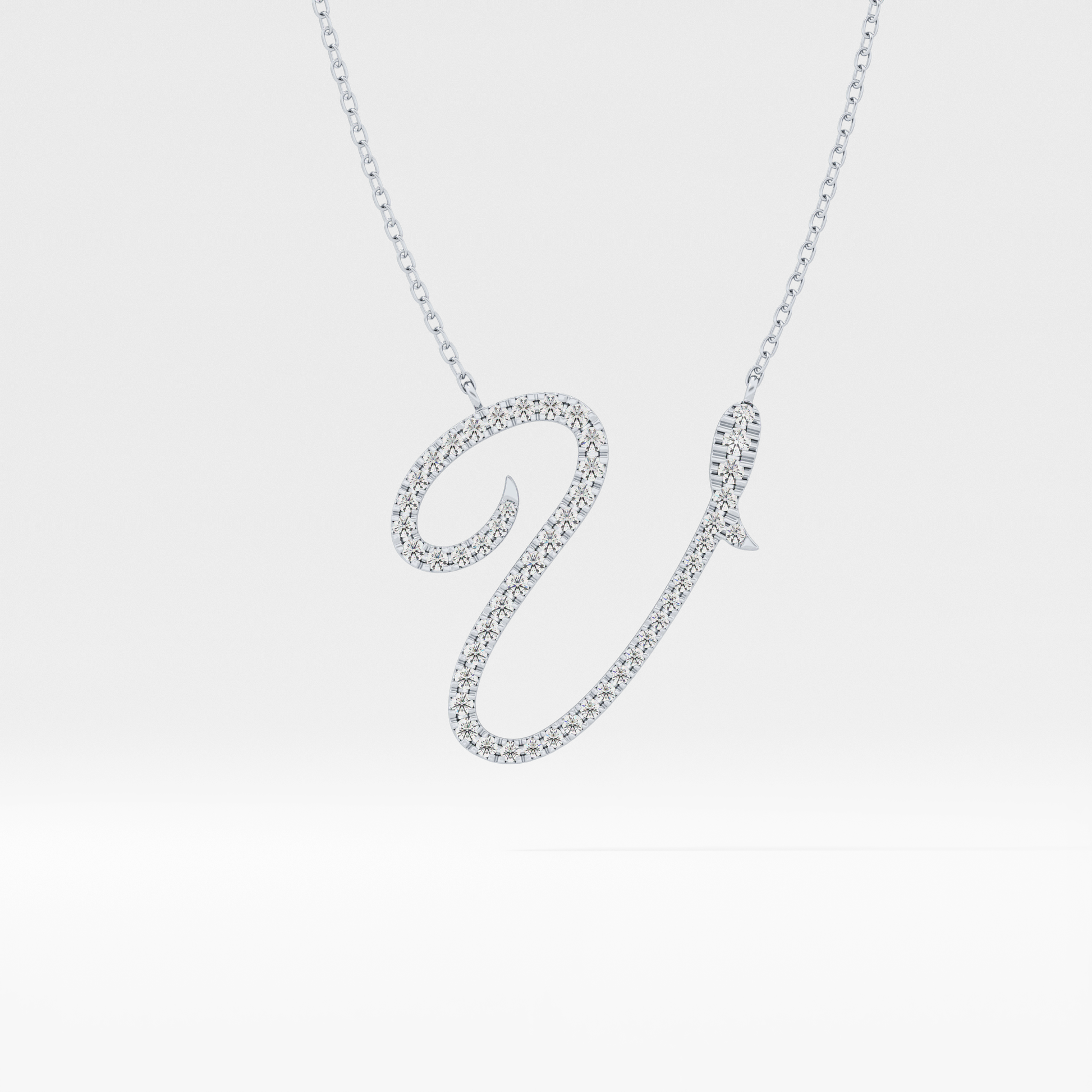 1.5 TCW Emerald Lab Grown Diamond Bezel Necklace