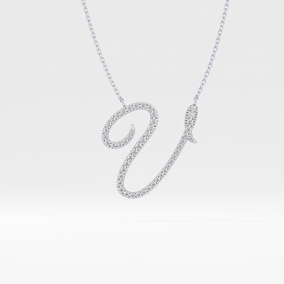 1.5 TCW Emerald Lab Grown Diamond Bezel Necklace