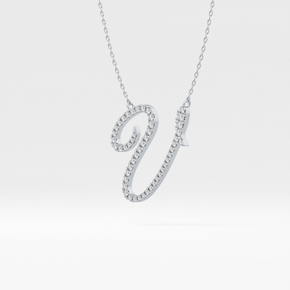 1.5 TCW Emerald Lab Grown Diamond Bezel Necklace