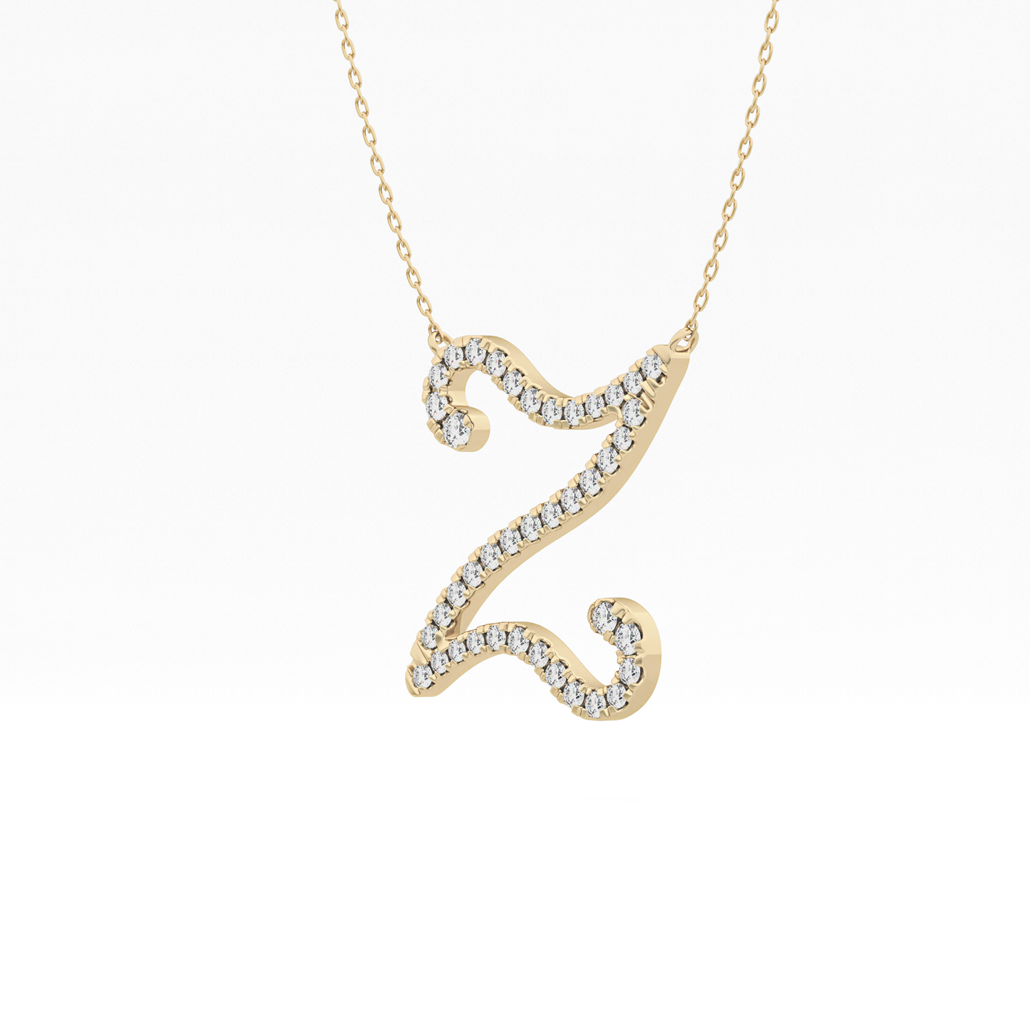 1.5 TCW Emerald Lab Grown Diamond Bezel Necklace