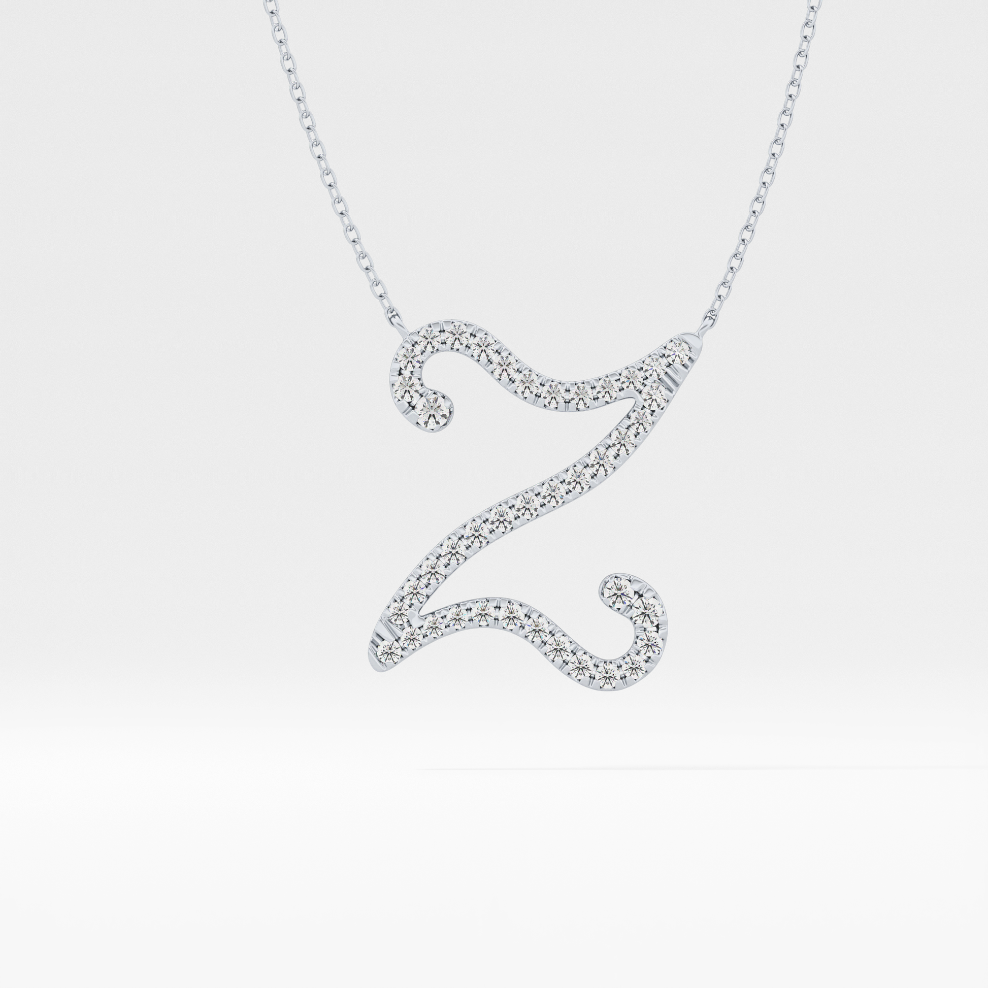 1.5 TCW Emerald Lab Grown Diamond Bezel Necklace