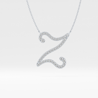 1.5 TCW Emerald Lab Grown Diamond Bezel Necklace