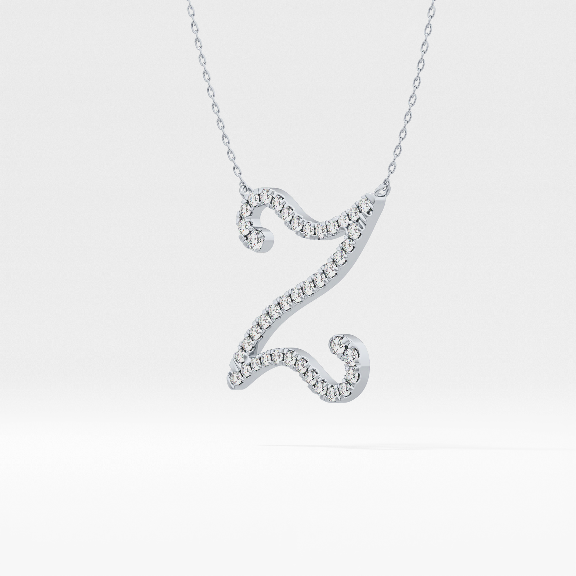 1.5 TCW Emerald Lab Grown Diamond Bezel Necklace