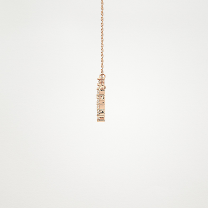 0.65 TCW Round Lab Grown Diamond Multi Stone Necklace